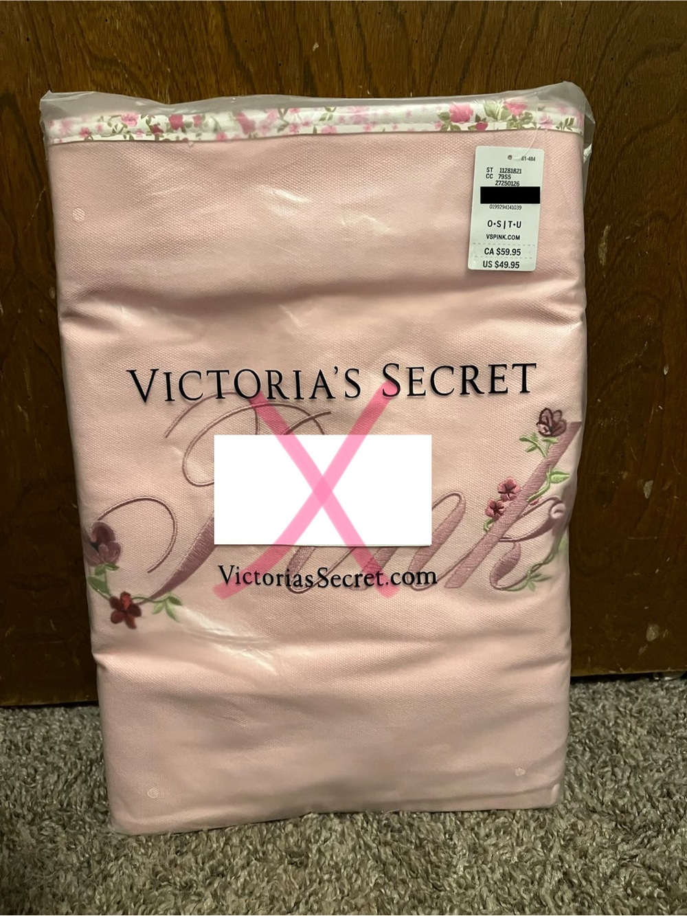 Victoria's Secret - Pink Floral Tote Bag 💗